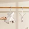 Multifunctional PP Material Shoe Drying Hook Staggered Shoe Dryer for Home Dorm Balcony Outdoor Shoe Rack
