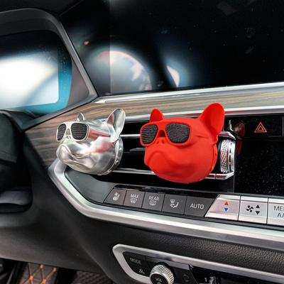 1 ks Kreativní Býčí pes Parfém do auta Osvěžovač vzduchu Auto Vůně Parfém do auta Klip s vůní Osvěžovač vzduchu do ventilace auta Autopříslušenství