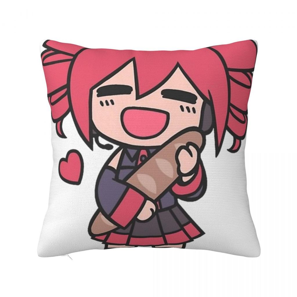 Cute Kasane Teto Anime Pillow Covers Car Cushion Cover Creative Pillow Cover