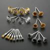24pcs Brass Steel Wire Wheel Brush Polishing Grinder Accessories Rotary Electric Tool Kit For Engraver Steel Polishing Grinding