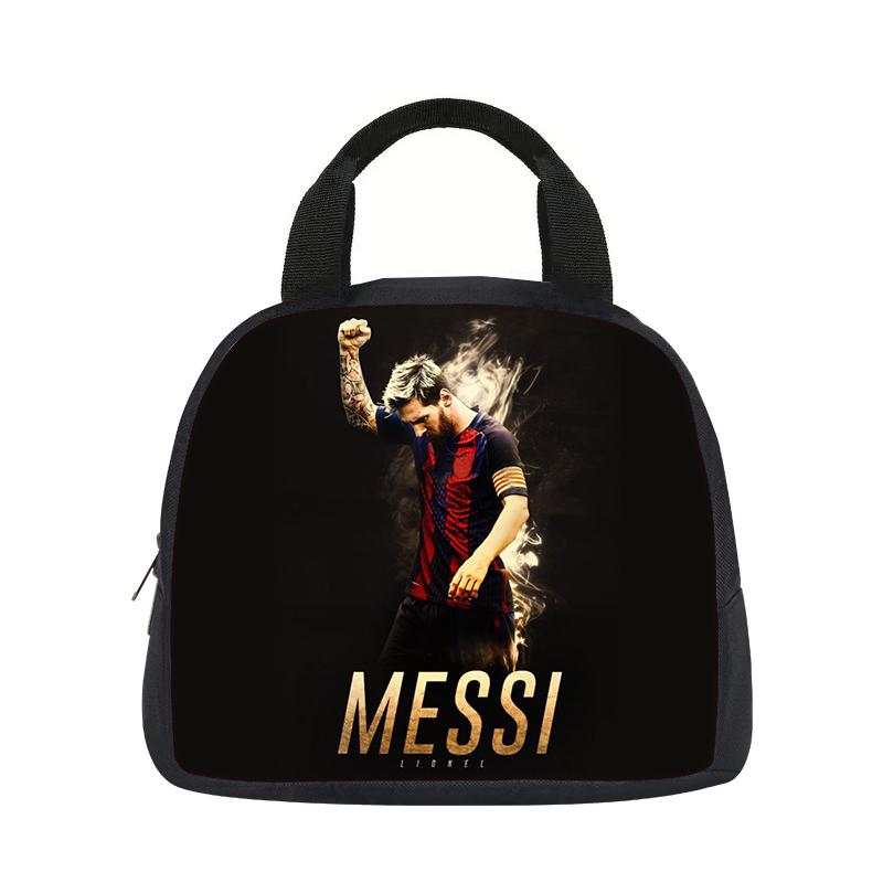 Pen Carrier Football Star Pupil Big Capacity School Supplies Zip Pencil Pouch Haaland Pattern Pen Case Makeup Bag