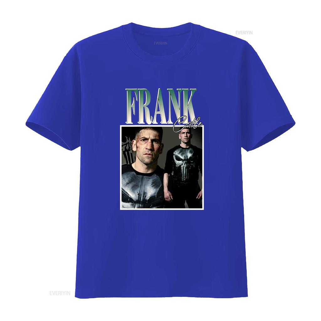 Frank Castle Classic T Shirt Long Or S Unisexs Fashion Top Vintage Comfortable Homme Slightly Designer Clothes Stylish