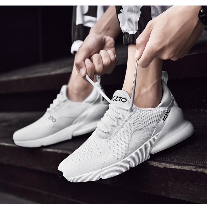 Cross-Border Air Cushion Plus Size Shock-Absorbing Running Shoes - Unisex Soft Sole Casual Sneakers