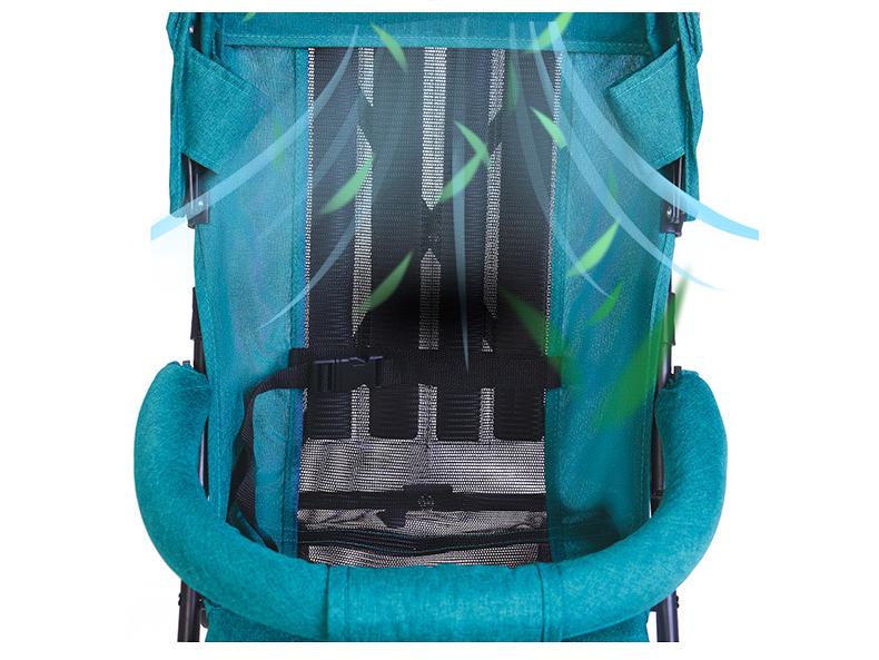 Lightweight Folding Umbrella Stroller with Reclining Seat for Babies and Toddlers