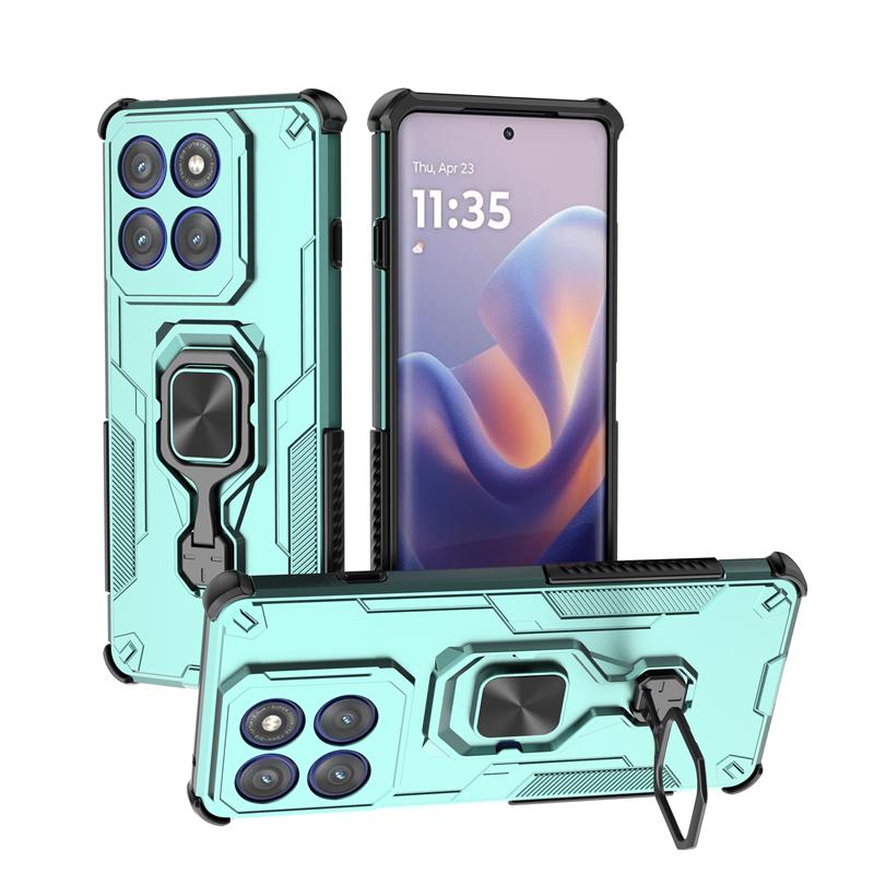 Etui dla Motorola Moto Edge 60 Pro 5G Magnetyczny Uchwyt Pierścień Pancerne Wstrząsoodporne Etui dla Moto Edge60 Pro Ochrona Obiektywu Pokrowiec