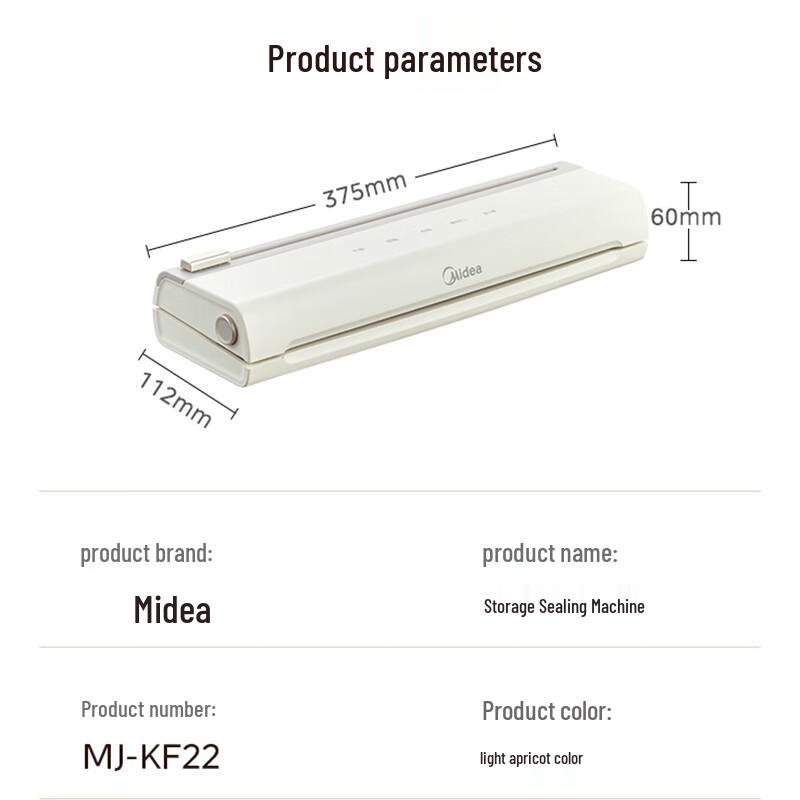 Midea Automatic Food Vacuum Sealer Machine