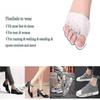Five-hole Metatarsal Pads, Breathable Toe Separators For Foot Pain 