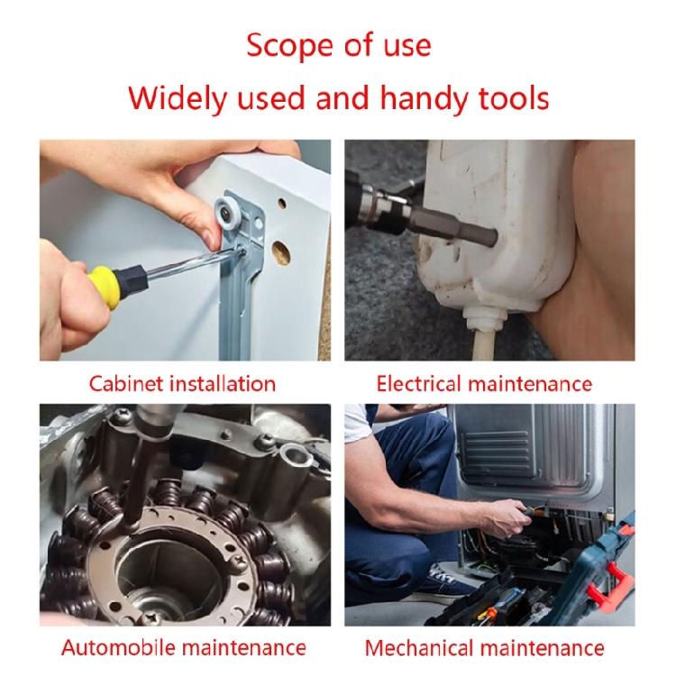 Zuverlässiges Schraubendreher-Set Magnetische Schraubendreher-Kits für kleine Arbeiten & Reparaturen