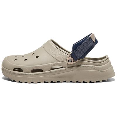 Mules en mousse EVA Monstre Bulle Respirantes Confortables Décontractées Antidérapantes Semelle Épaisse Sabots Homme sabots Gris Marron 243311-TPE