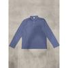 Mens Linen Loose Long Sleeve Casual Polo Shirt