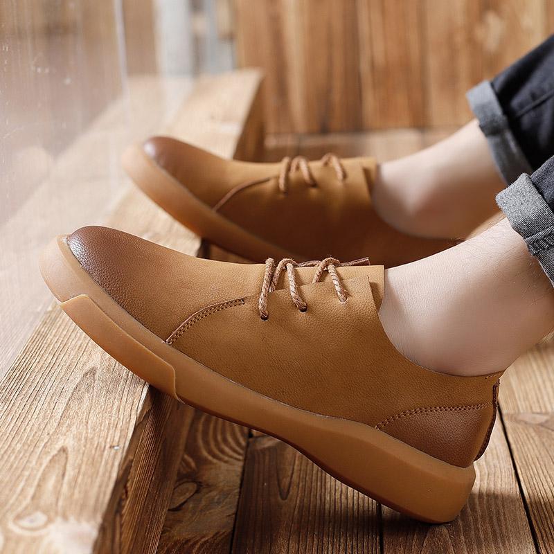 Herren Lederschuhe Schnürschuhe Wanderschuhe