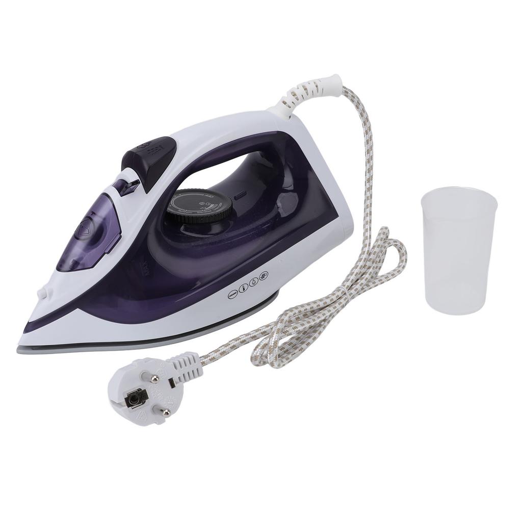 מגהץ אדים לבגדים 1600W חורי מיקרו-אדים מיכל מים 210 מ"ל מכונת גיהוץ יבשה רטובה לבית נסיעות