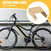 Wall Mounted Bike Rack Indoor Wooden Bicycle Storage Hook Shelf Bike Holder Display Stand Organizer Space Saver