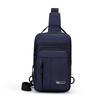 Men's Chest Bag Nylon Large Capacity Shoulder Crossbody Bag
