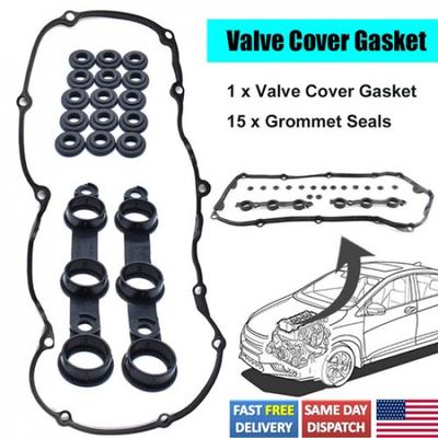 Valve Cover Gasket Set For BMW E39 E46 E53 323I 328I 330I 325I 528I 525I E83 X5