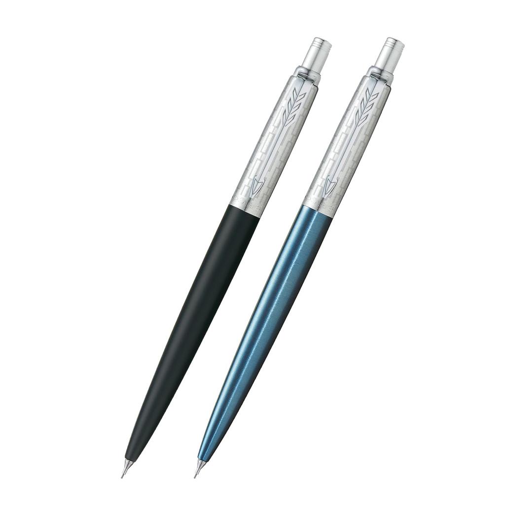 Parker Jotter Mechanical Pencil with Link Black CT Special Gift Officially Product Number 2205517 Chain, Edition, 0.5mm, Boxed, Imported,