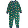 Cotton Spring and Autumn Hidden Hook Foot Uncovered One-Piece Pajamas