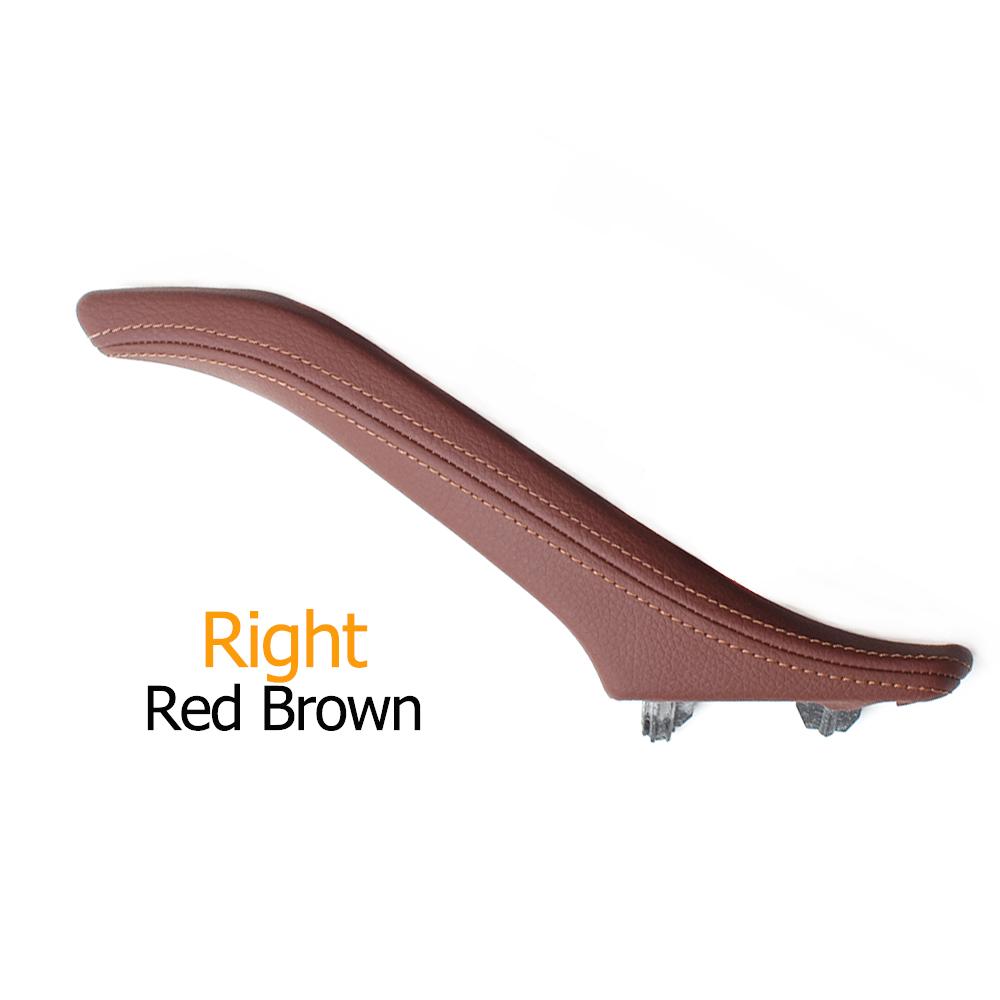 Left Right Interior Passenger Door Leather Pull Handle Assembly For BMW 5 Series F10 F11 F18 520i 523i 525i 528i 535i