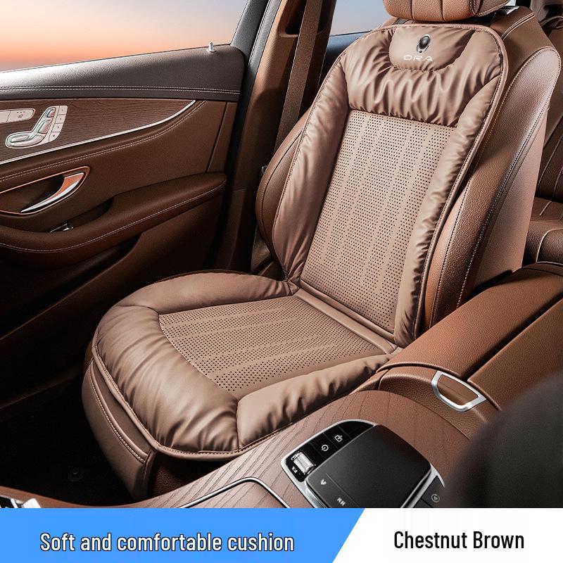 ORA Automobile 5EV Integrated Seat Cushion Backrest for Haomao Shandianmao/Baimao Haomao GT - Breathable, All-Season Use