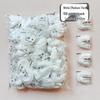100-Pack Thick Disposable Shower Caps for Bathing & Hair Styling