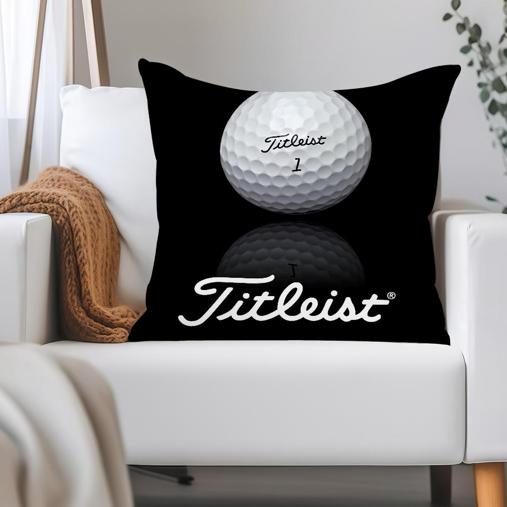 Sport Golfbal Golf T-Titleist Kussensloop Toepasselijke Ruimte Voor Gastenkamers Interieurs Auto's Kantoor Huisdecoratie