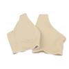 Couvre-semelle Antidérapant Anti-vieillissement à Distribution Ondulation d'Eau Protection de Pied en SEBS Oignon du Pied Os du Pied Molle Anti-vieillissement Séparateur d'Orteils pour Hallux Valgus