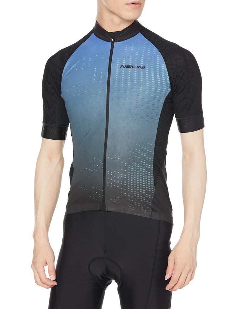 Pearl Izumi Paris 1924 4000 Short Sleeve EU Size M to Japanese Size Men's Jersey, Blue, (equivalent M)