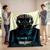 Top Gun Maverick Fighter Jet Design Blanket Flannel Blanket for Bedroom, Living Room, Sofa, and Nap Sofas.