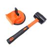 Bodenfugen-Reparaturwerkzeug Gummi-Saugnapf und Hammer Boden-Greifer-Set für Laminat-Hartholzböden
