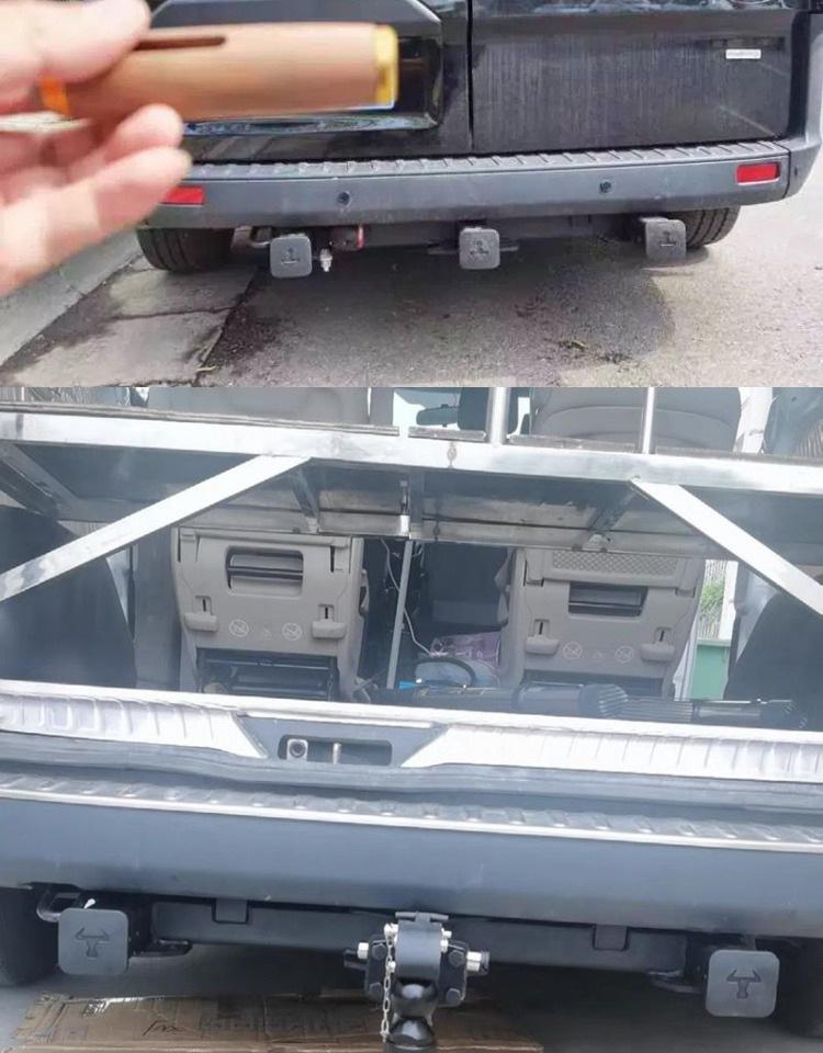 Ford New Transit T8 Tourneo Custom Tow Hook and Detachment Bar