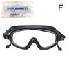 Kids Swimming Goggles Big Frame HD Wide View Anti-Fog Waterproof Soft Silicone Swim Mask for Kids Swim Training