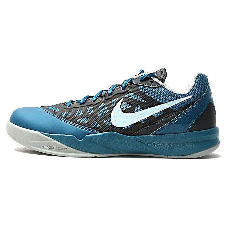

Nike Zoom Attero 2 Round Toe Lace-Up Slip-Resistant Durable Low-Top Basketball Shoes Men sneaker Blue 631646-301 44