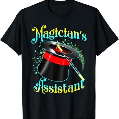 Magische Assistent Goochelshow & Illusionist Liefhebbers T-shirt