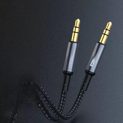 PISEN 3.5mm Male-to-Male AUX Audio Cable for Car Speakers & Earphones