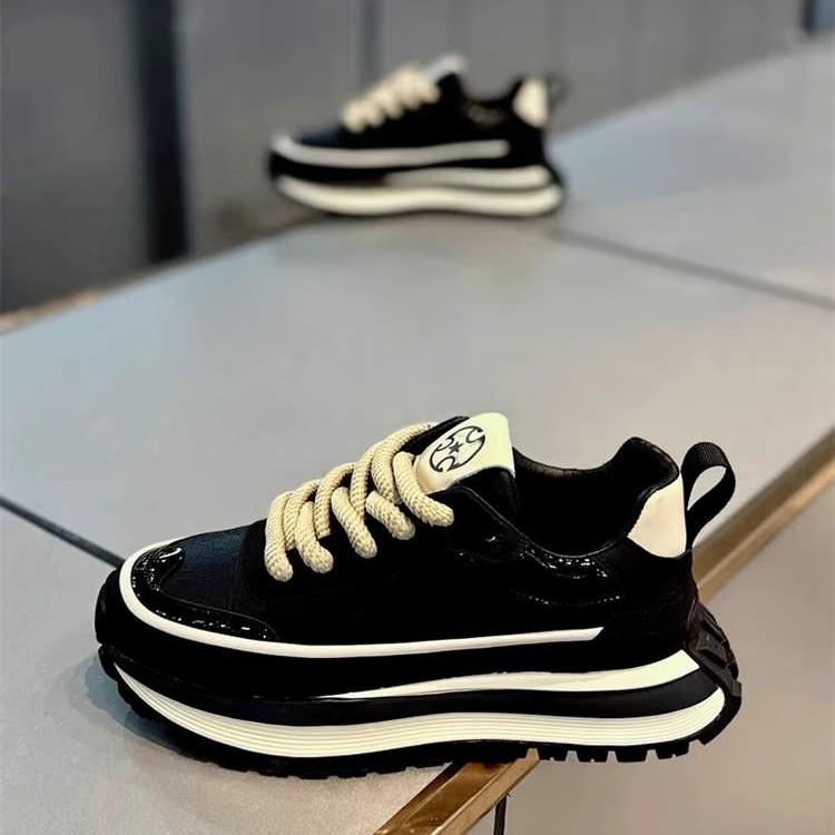 Trendy Herbst/Winter Chunky Sneaker für Herren: Sport- und Freizeitschuhe mit erhöhter Sohle im Forrest-Gump-Stil