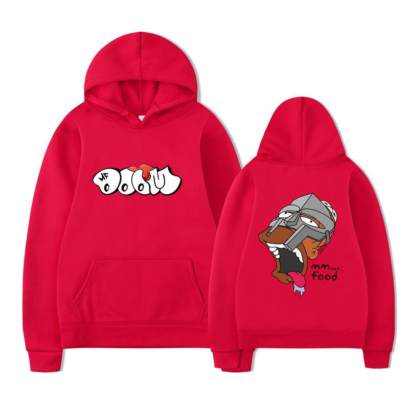 Mf Doom Rappeur Sweats à capuche Impression Anime Ensemble Vêtements Homme
