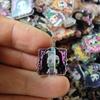 50pcs/set Demon Slayer Anime Resin Accessories Cute Image Laminating Acrylic Cream Glue Phone Case Refrigerator DIY Gift Patch 6