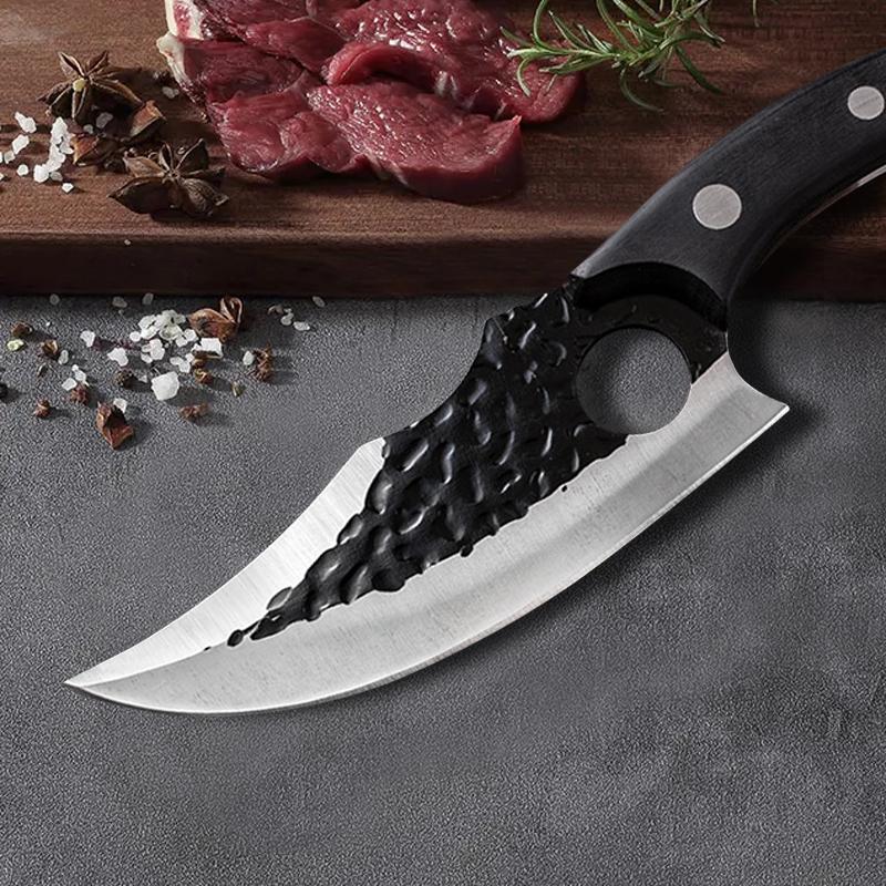 6palcový ručně vyráběný kuchyňský nůž na vykosťování z nerezové oceli Rybářský nůž Sekáček na maso