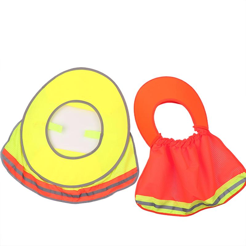 1 Piece Neck Shield Helmets Reflective Hat Summer Sun Shade Safety Hard Hat Brim Reflective Cap Cover For Construction Workers