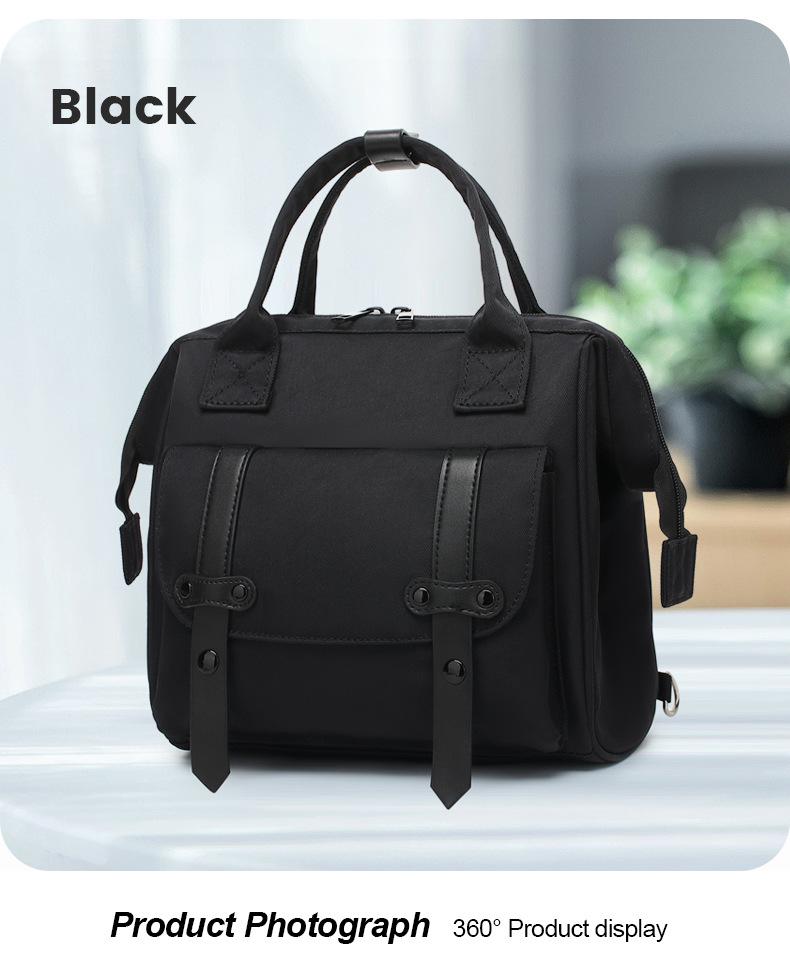 Zaino Multifunzione Mamma Volpe Senza Preoccupazioni - Grande Capacità, Borsa alla Moda per Uscite di Mamma e Bambino.