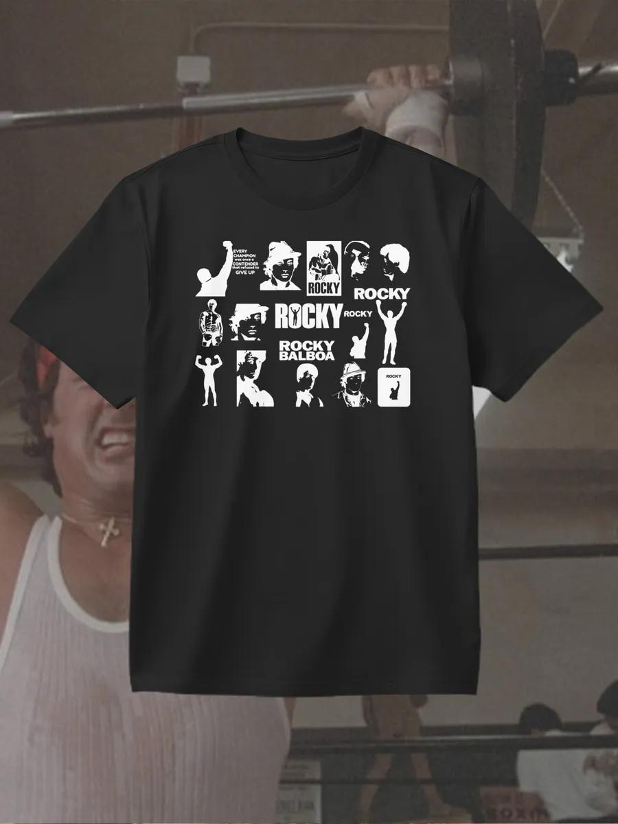 T-shirt with underground hooligans print 4XL