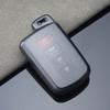 Transparent Car Remote Key Case Cover Shell for Toyota Corolla Camry RAV4 Highlander Auris CHR Avalon Land Cruiser Protected Fob Bag