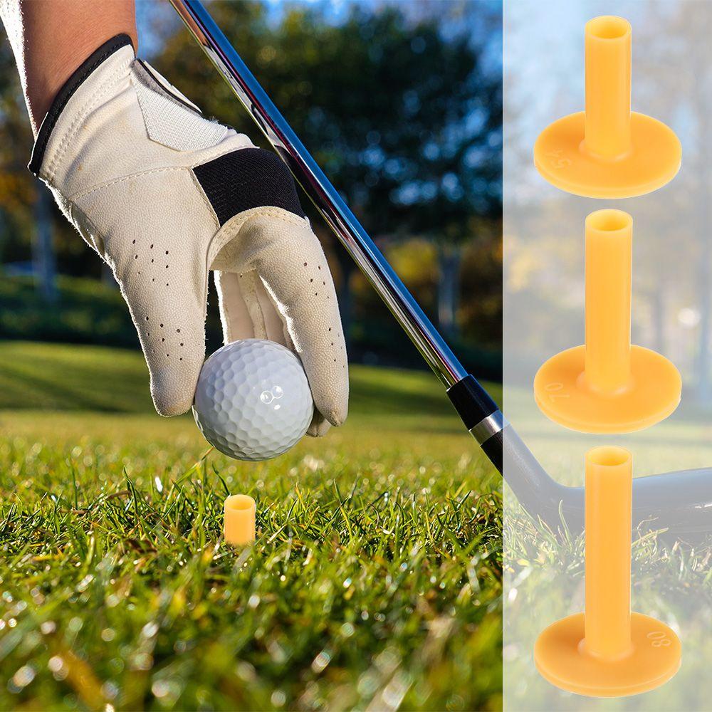Colorful Training Practice Accessories Sports Part Golfer Ball Tees Holder Rubber Durable Golf Tees