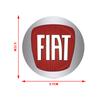 4pcs 56mm Car Emblem Wheel Hub Caps Center Cover Sticker Decoration For Fiat 500 124 Abbas Aegea MobiPanda Sedici Centoventi GT