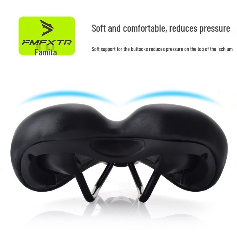 Comfortable Breathable Bicycle Saddle for Mountain, Road, and Fixed Gear Bikes