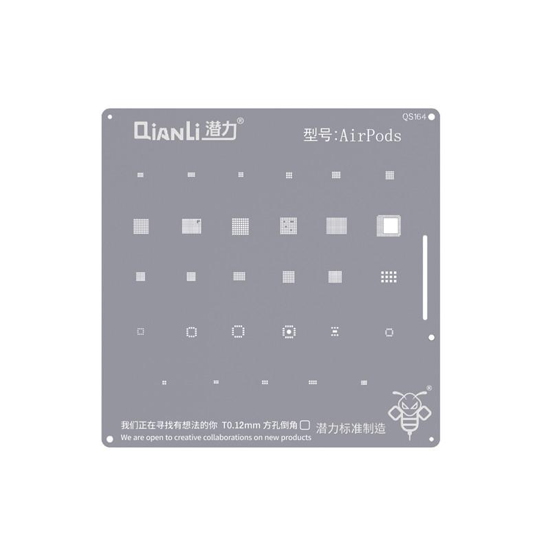 QIANLI Bumblebee Planting Tin Steel Mesh for Phone 6 To 14 Series CPU1-CPU2 A8-A14 Hard Disk Face ID Repair Stencil
