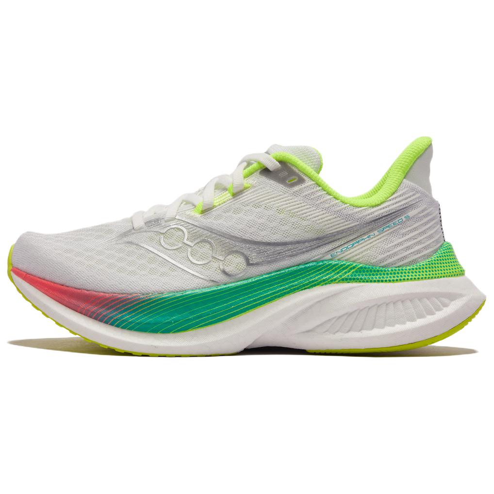 Saucony ENDORPHIN SPEED 5 Беговые кроссовки Женские Белый Черный S101391-1004 35.5