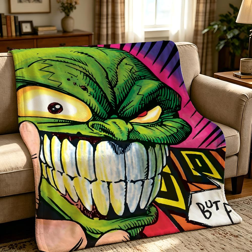 movie T-The Mask-k Throw Thick Comfort Flannel Quilt, Multi-scene Use Indoor Outdoor Daily Nap