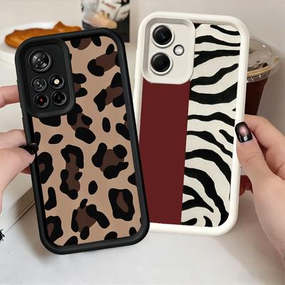 Leopard Print Trend Desgin Soft Phone Case for Xiaomi Poco X7 X6 X5 Pro X4 Gt X3 F7 Ultra M8 M7 Redmi 15C 15 14C 13 13C 12 12C 1