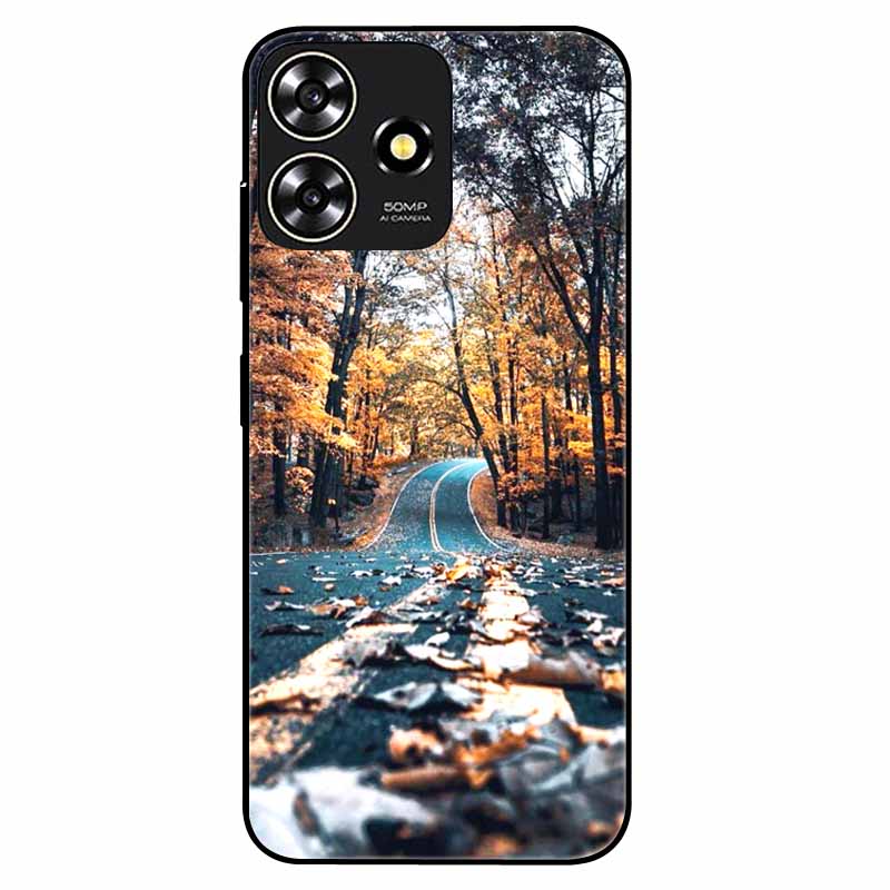For ZTE Blade V50 Smart Case Phone Cover Shockproof TPU Soft Silicone Fundas for ZTE Axon 50 Lite 8050 V50Smart Luxury Coque